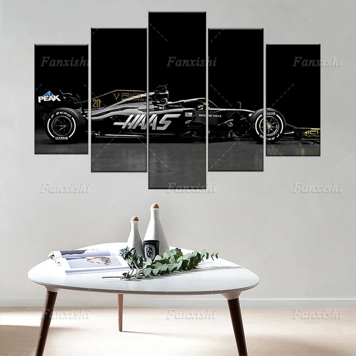 Red F1 Racing Track Car Haas VF-19 Kevin Magnussen 5-Pieces-Poster Wall Art Canvas Painting Hd Prints Modular Picture Decor Gift
Red F1 Racing Track Car Haas VF-19 Kevin Magnussen 5-Pieces-Poster Wall Art Canvas Painting Hd Prints Modular Picture Decor Gift