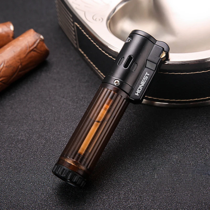 2020 New HONEST Mini Torch Gas Unusual Camping Lighters Smoking Accessories Blue Flame Butane Torch Lighter Gadgets For Men 
2020 New HONEST Mini Torch Gas Unusual Camping Lighters Smoking Accessories Blue Flame Butane Torch Lighter Gadgets For Men