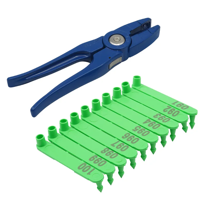 1set Livestock Animal Goat Ear Tag Pliers Dog Rabbits Sheep Ear Tags Nylon Material Sheep Laser Ear Tag N0.001-1000
1set Livestock Animal Goat Ear Tag Pliers Dog Rabbits Sheep Ear Tags Nylon Material Sheep Laser Ear Tag N0.001-1000