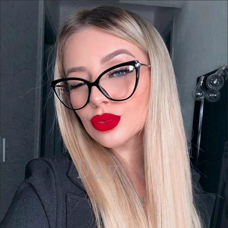 Plastic Titanium Retro Cat Eye Anti-blue Light Glasses Frames Men Women Optical Fashion Computer Eyeglasses 50015
Plastic Titanium Retro Cat Eye Anti-blue Light Glasses Frames Men Women Optical Fashion Computer Eyeglasses 50015