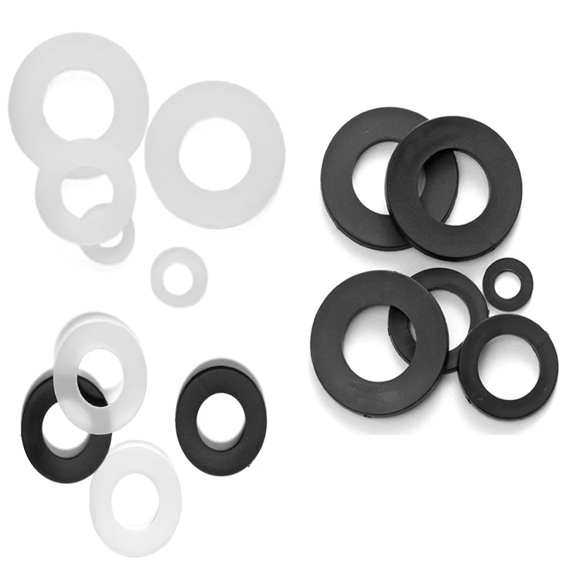 100pcs White Black Plastic Nylon Flat Washer Plane Spacer Insulation Gasket Ring M1.5 M2 M2.5 M3 M4 M5 M6 M8 M10 M12
100pcs White Black Plastic Nylon Flat Washer Plane Spacer Insulation Gasket Ring M1.5 M2 M2.5 M3 M4 M5 M6 M8 M10 M12