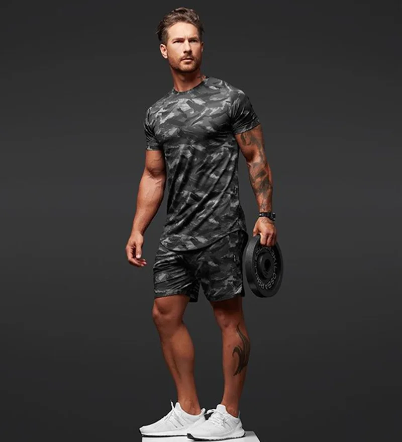 Men's short sleeve + shorts suit summer casual T-shirt oversize jogging suit sports suit camouflage streetwear men's summer
Men's short sleeve + shorts suit summer casual T-shirt oversize jogging suit sports suit camouflage streetwear men's summer