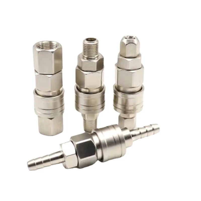 C-type pneumatic quick connector SMV round two-way quick-connect SMY three ventilation pump air compressor
C-type pneumatic quick connector SMV round two-way quick-connect SMY three ventilation pump air compressor