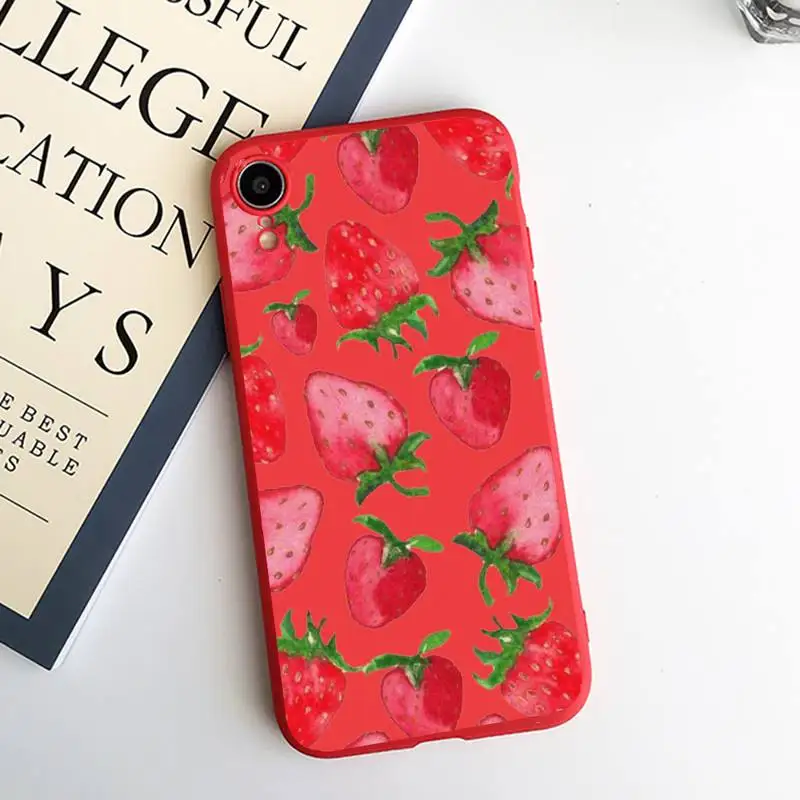 Pink fruit strawberry Phone Case Candy Color for iPhone 6 7 8 11 12 s mini pro X XS XR MAX Plus
Pink fruit strawberry Phone Case Candy Color for iPhone 6 7 8 11 12 s mini pro X XS XR MAX Plus