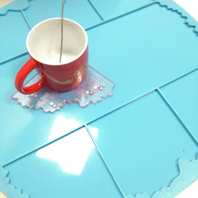 Coaster Tray Epoxy Resin Mold Cup Mat Pad Silicone Mould DIY Crafts Casting Tool X7YA
Coaster Tray Epoxy Resin Mold Cup Mat Pad Silicone Mould DIY Crafts Casting Tool X7YA