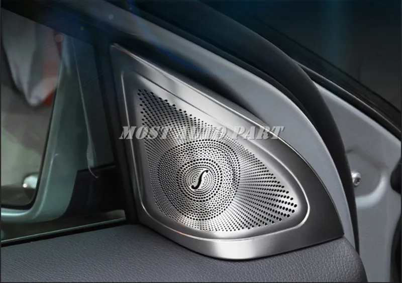 Inner Car Door Audio Speaker Frame Cover Trim 2pcs For Benz A Class W176 2013-2018 Car accesories interior Car Trim
Inner Car Door Audio Speaker Frame Cover Trim 2pcs For Benz A Class W176 2013-2018 Car accesories interior Car Trim