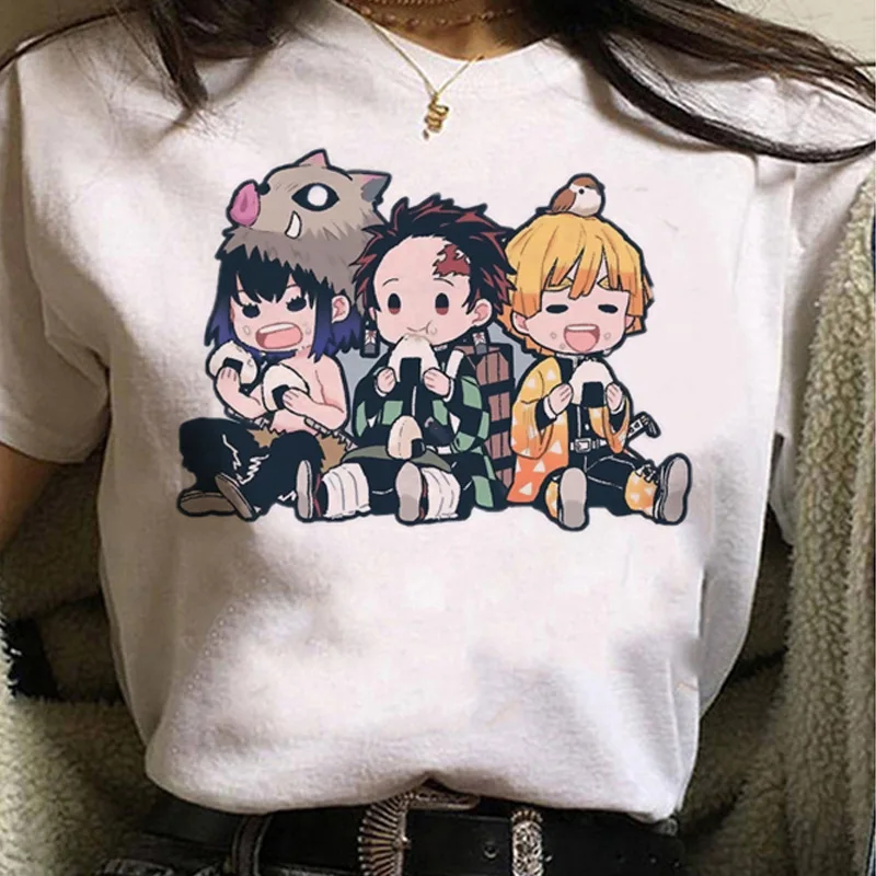 Demon Slayer 3D Women's T-shirt Printing New Summer Casual Short Sleeve 2022 Ladies Cute White Oversized Printed T-shirt
Demon Slayer 3D Women's T-shirt Printing New Summer Casual Short Sleeve 2022 Ladies Cute White Oversized Printed T-shirt