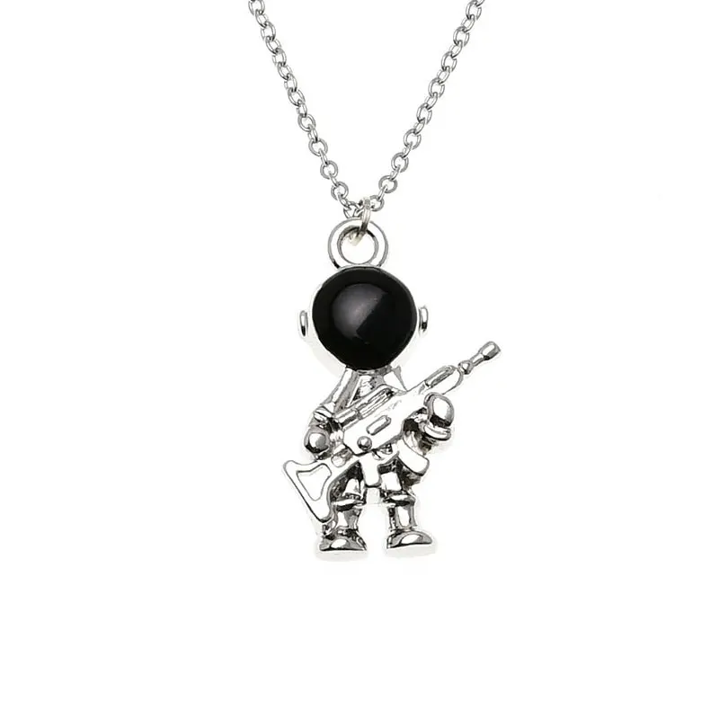 XIAOBOACC Astronaut Pendant Necklaces Titanium Steel Hip-Hop Couple Necklace Men's Chain Jewelry Wholesale
XIAOBOACC Astronaut Pendant Necklaces Titanium Steel Hip-Hop Couple Necklace Men's Chain Jewelry Wholesale