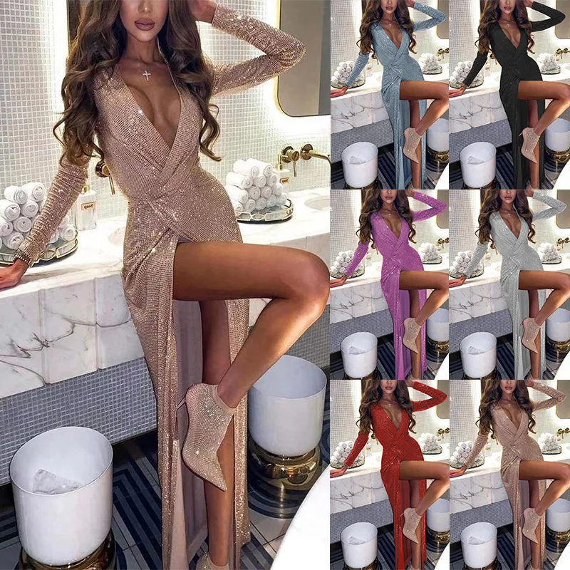 2021 Autumn and Winter Women's New Sequin Dress Dress Long Dress Dresses Dress for Women
2021 Autumn and Winter Women's New Sequin Dress Dress Long Dress Dresses Dress for Women