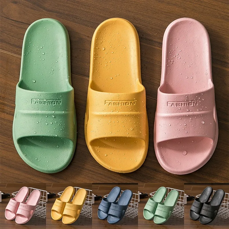 New Slippers Women Summer Thick Bottom Indoor Home Couples Casual Bathroom Non-slip Soft Cool Slippers Flip-flops Beach Shoes
New Slippers Women Summer Thick Bottom Indoor Home Couples Casual Bathroom Non-slip Soft Cool Slippers Flip-flops Beach Shoes