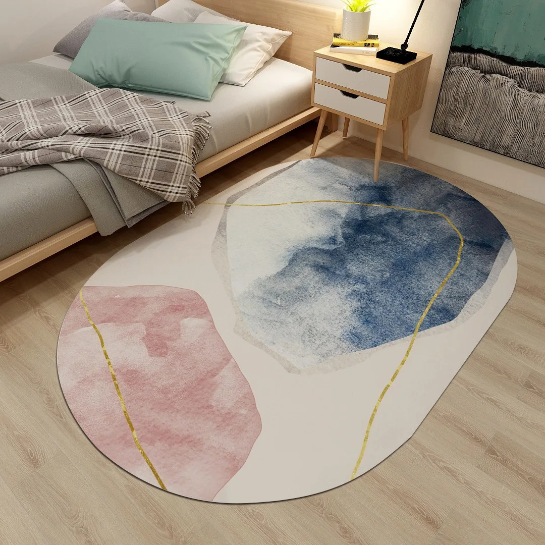 Simple carpet bedroom bedside bed end cushion living room coffee table table TV cabinet oval shaped carpet
Simple carpet bedroom bedside bed end cushion living room coffee table table TV cabinet oval shaped carpet