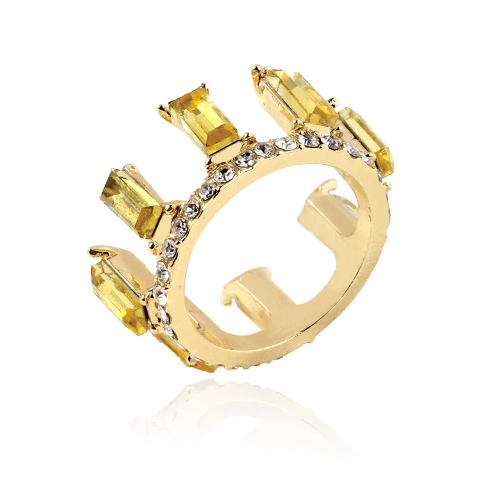 Gold Promise Crystal Crown Rings For Women Fashion Jewelry Square Glass Party Golden Engag Ring Girls Aolly Surprise Price
Gold Promise Crystal Crown Rings For Women Fashion Jewelry Square Glass Party Golden Engag Ring Girls Aolly Surprise Price