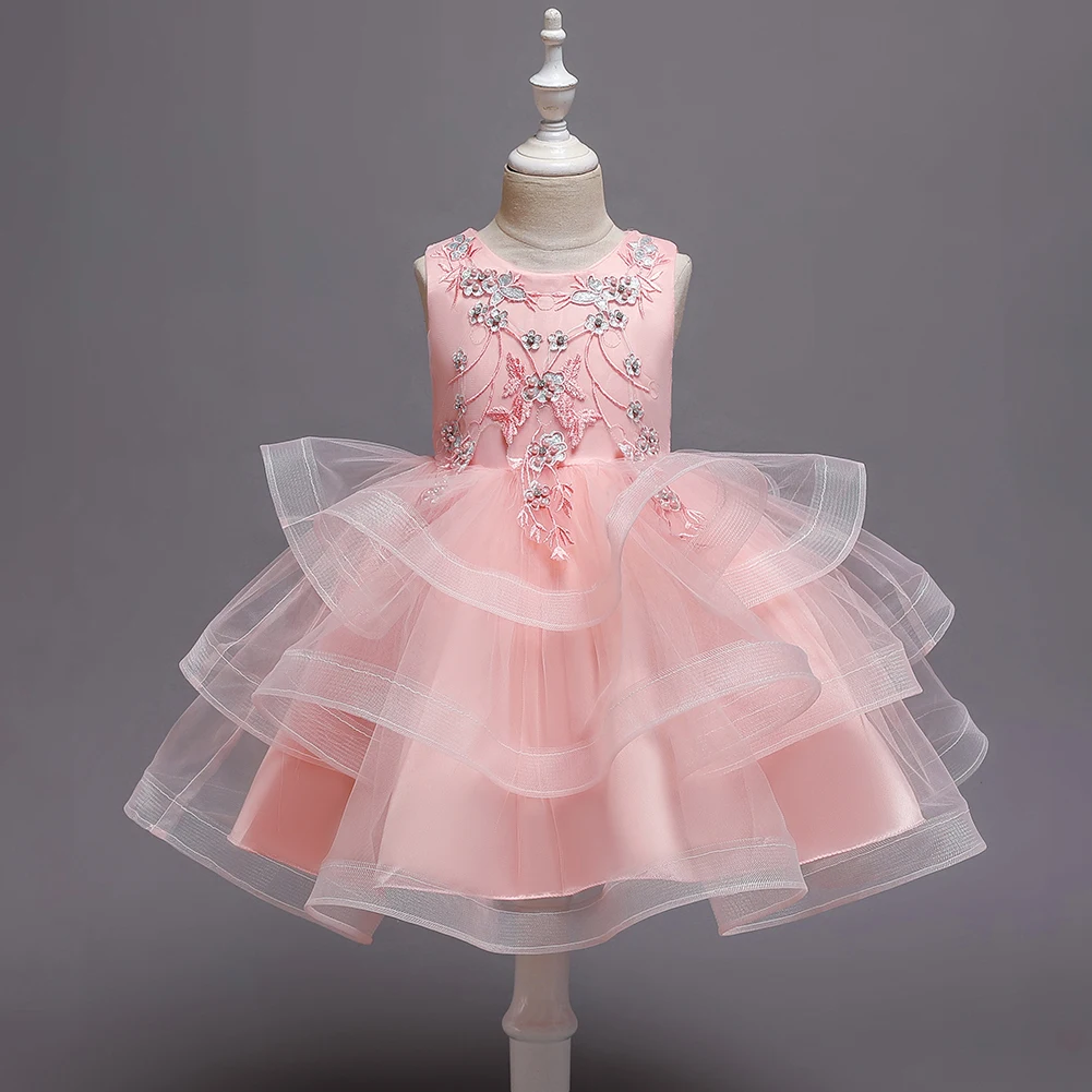 Kids Princess Dress Embroidery Baby Girl Christmas Dress Toddler Dress for Birthday Party Flower Girl Wedding Dress Costume 0-9Y
Kids Princess Dress Embroidery Baby Girl Christmas Dress Toddler Dress for Birthday Party Flower Girl Wedding Dress Costume 0-9Y