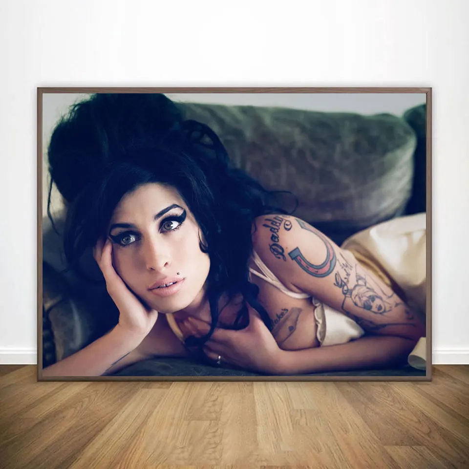 Amy Winehouse Poster Music Singer Star Canvas Painting Art Home Decor quality Painting Wall Art
Amy Winehouse Poster Music Singer Star Canvas Painting Art Home Decor quality Painting Wall Art