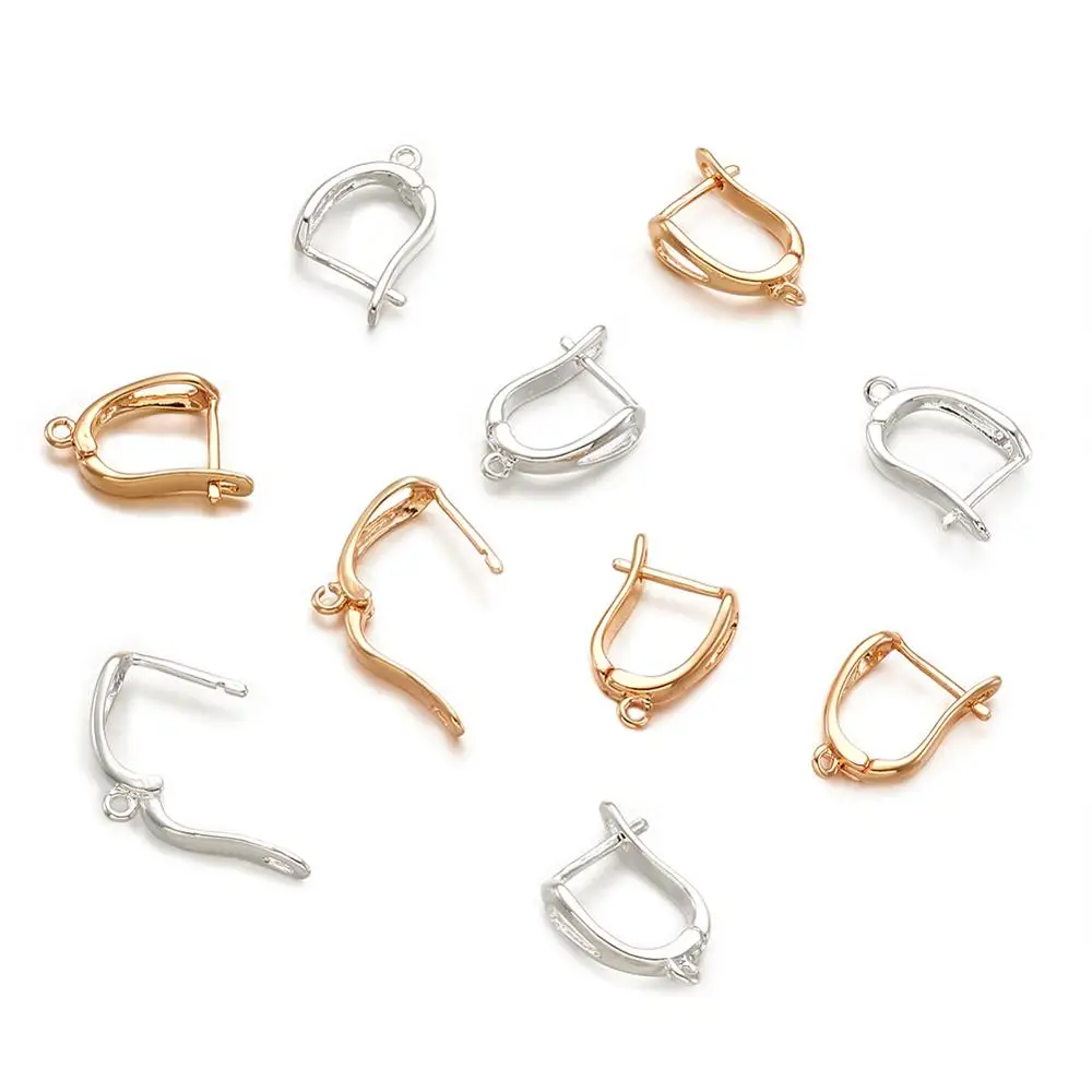 50pcs/set Brass Earring Findings Clasps Hook For Jewelry Making DIY Earring Handmade Accessories Fashion Design
50pcs/set Brass Earring Findings Clasps Hook For Jewelry Making DIY Earring Handmade Accessories Fashion Design