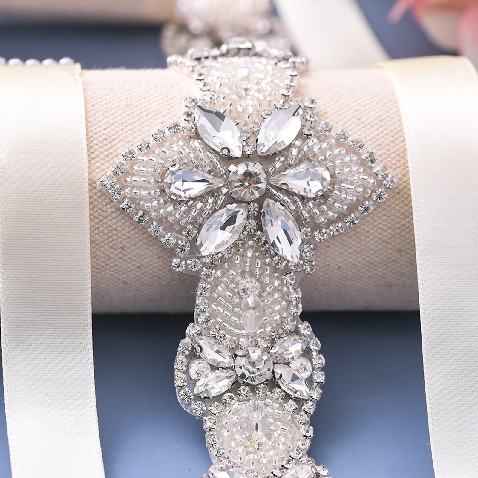 TRiXY S411 Sparkly Diamond Belt Wedding Belt Bridal Sash Rhinestone Belt for Women Wedding Dress Belt Silver Beaded Bridal Belt
TRiXY S411 Sparkly Diamond Belt Wedding Belt Bridal Sash Rhinestone Belt for Women Wedding Dress Belt Silver Beaded Bridal Belt
