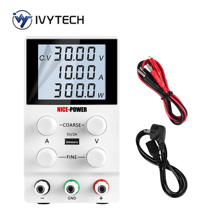 IVYTECH High-precision Voltage Regulated Lab Power Supply 30V 10A Power Supplies Adjustable Voltage And Current Regulator 30 V
IVYTECH High-precision Voltage Regulated Lab Power Supply 30V 10A Power Supplies Adjustable Voltage And Current Regulator 30 V