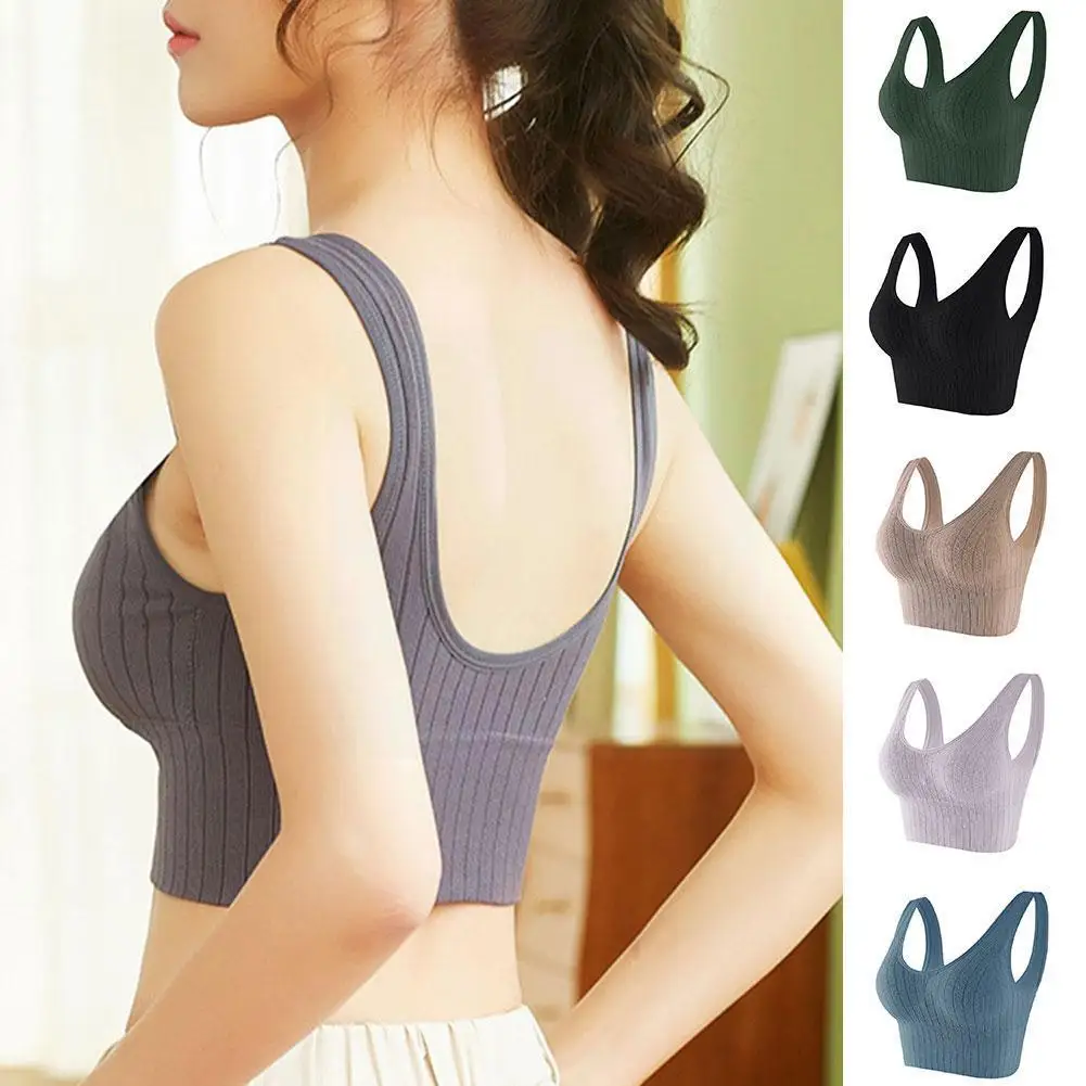 Color Sleeveless Summer Crop Top Women Black Sexy Bra Backless Shoulder Vest Shirt Casual T Top Off Sexy Cami Basic L9w2
Color Sleeveless Summer Crop Top Women Black Sexy Bra Backless Shoulder Vest Shirt Casual T Top Off Sexy Cami Basic L9w2