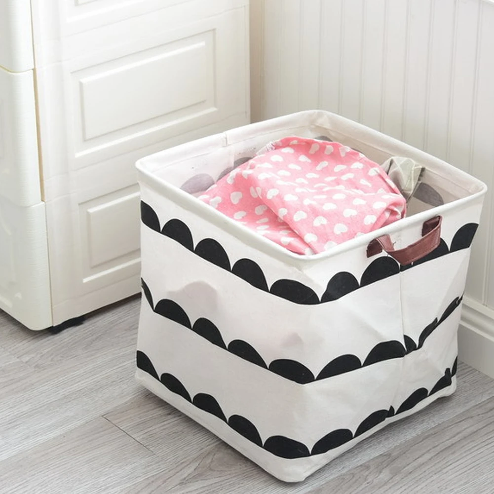 Storage Basket Square Laundry Hamper Bin Simple Design Durable Collapsible with Handles for Baby Kids Toy Clothes Book Organizer
Storage Basket Square Laundry Hamper Bin Simple Design Durable Collapsible with Handles for Baby Kids Toy Clothes Book Organizer