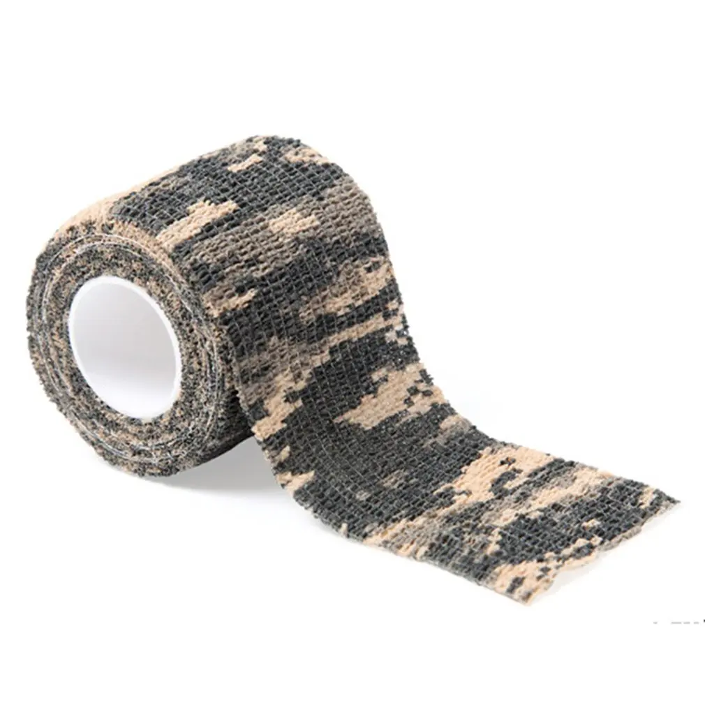 4.5M Outdoor Camouflage Bandage Field Sports Protector Elastic Ankle Self-adhesive Bandage For Ankle Knee Finger Arm Bandage
4.5M Outdoor Camouflage Bandage Field Sports Protector Elastic Ankle Self-adhesive Bandage For Ankle Knee Finger Arm Bandage