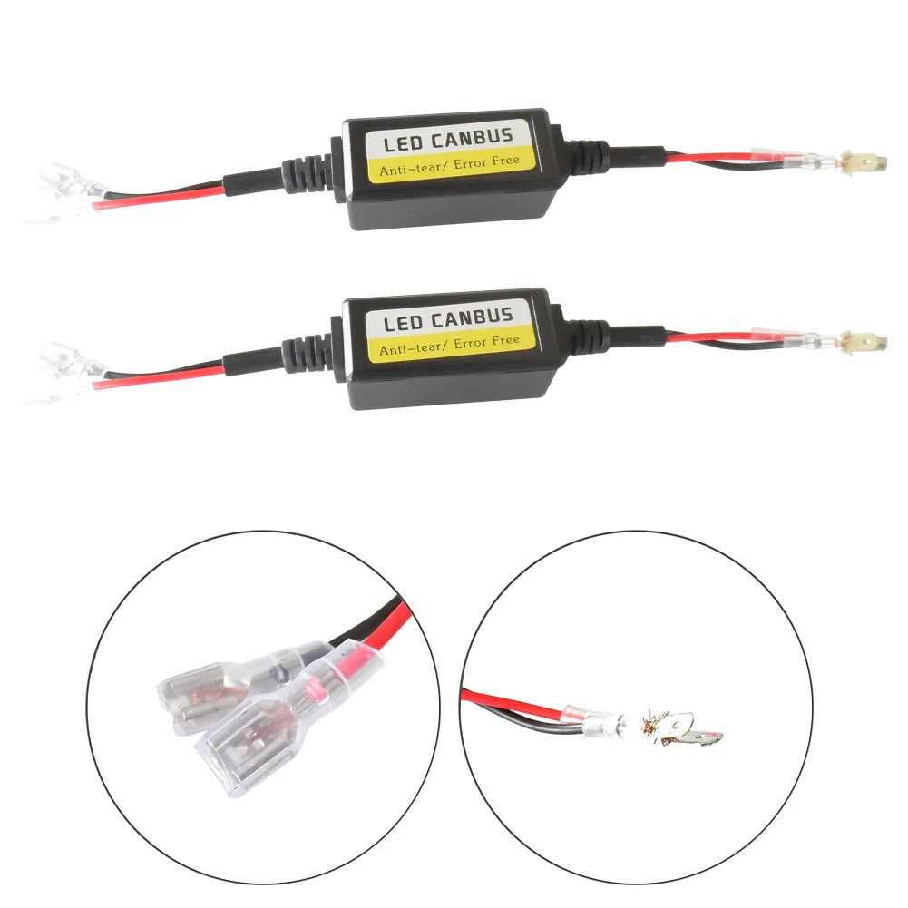 2Pcs Anti-Flicker Harness Bulbs Resistor Decoder Error Free Canbus Wiring Decoder Adapter H1 H3 PS LED Headlight Decoder Canbus
2Pcs Anti-Flicker Harness Bulbs Resistor Decoder Error Free Canbus Wiring Decoder Adapter H1 H3 PS LED Headlight Decoder Canbus