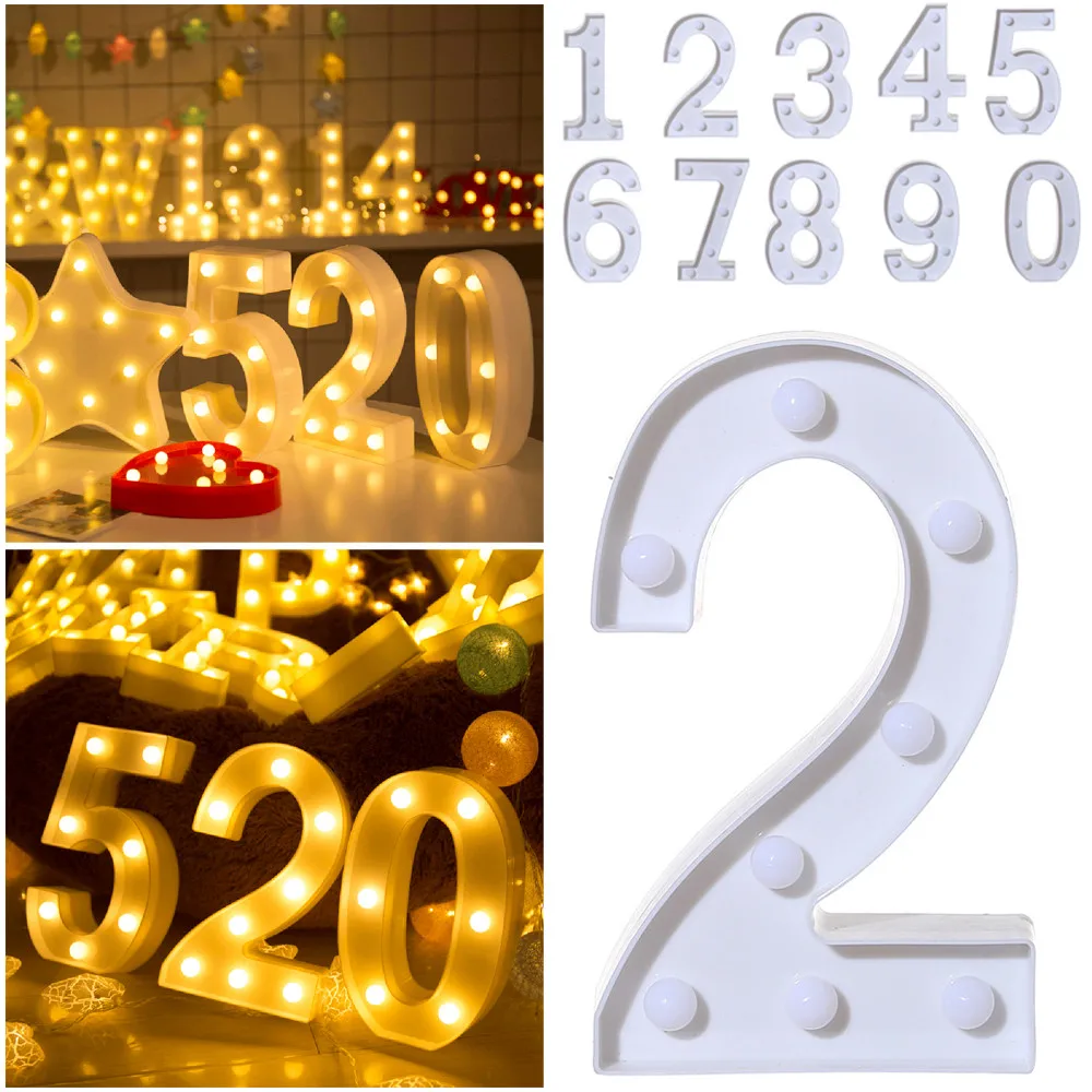 Alphabet Led Digital Lights Birthday Number Anniversary Decor Alphabet Led Light Up White Plastic Digital Standing Hanging 0-9 
Alphabet Led Digital Lights Birthday Number Anniversary Decor Alphabet Led Light Up White Plastic Digital Standing Hanging 0-9