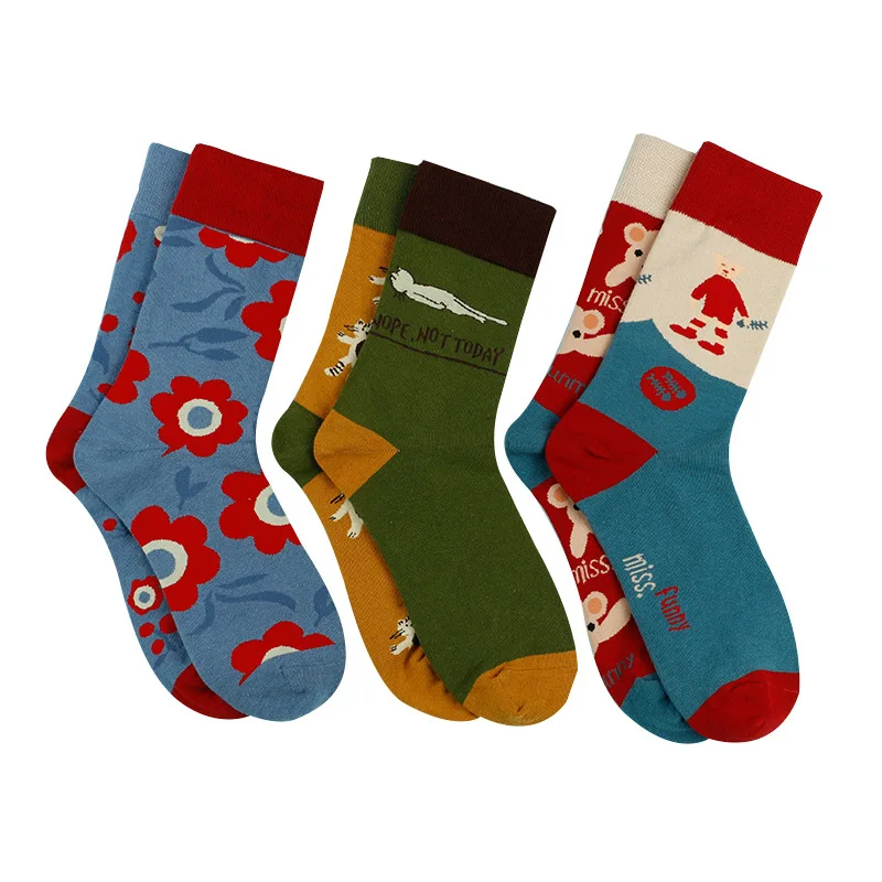 AB Side Socks Funny Fashion Women Cute Socks Art Harajuku Happy Japanese Style Creative Calcetines Skarpetki Calcetines Mujer 
AB Side Socks Funny Fashion Women Cute Socks Art Harajuku Happy Japanese Style Creative Calcetines Skarpetki Calcetines Mujer