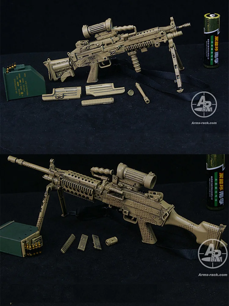 1/6 Scale Metal Gun Weapon Model Toys M249 gun For 12" Action Figure Dolls
1/6 Scale Metal Gun Weapon Model Toys M249 gun For 12" Action Figure Dolls