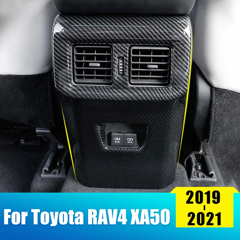Car Rear Air Conditioning Vent Outlet Protective Trim Cover Sticker For Toyota RAV4 2019 2020 2021 RAV 4 XA50 ABS Accessories
Car Rear Air Conditioning Vent Outlet Protective Trim Cover Sticker For Toyota RAV4 2019 2020 2021 RAV 4 XA50 ABS Accessories