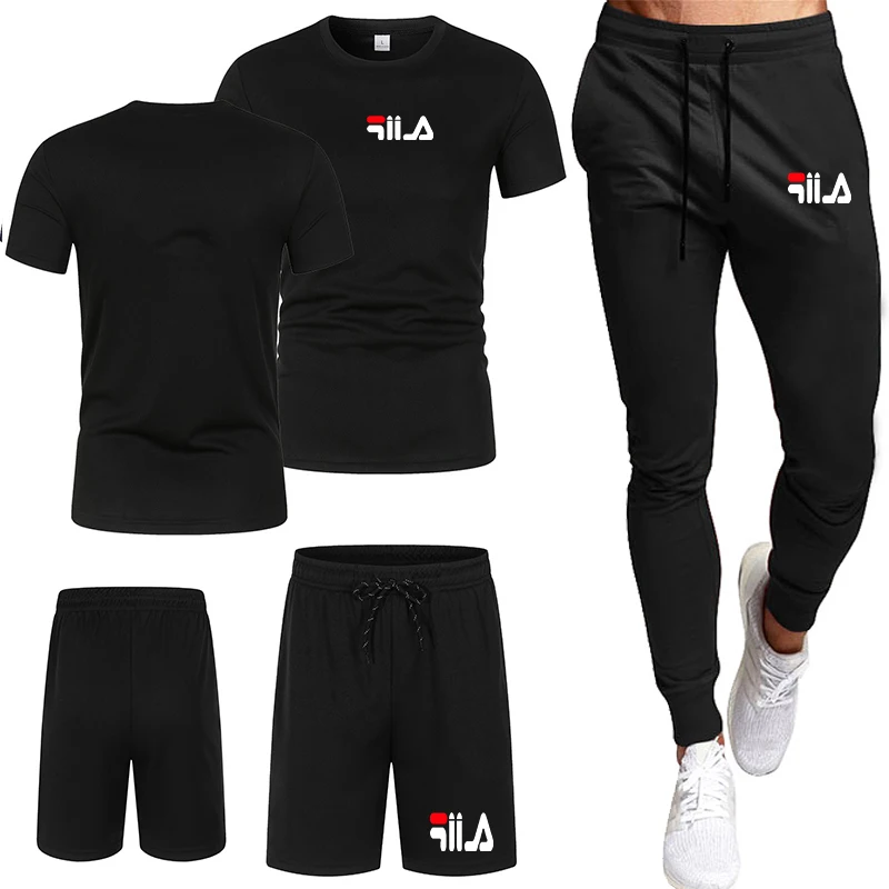 2021 summer men's fashion sports quick-drying breathable training running T-shirt shorts + all-match sports trousers 3-piece set
2021 summer men's fashion sports quick-drying breathable training running T-shirt shorts + all-match sports trousers 3-piece set