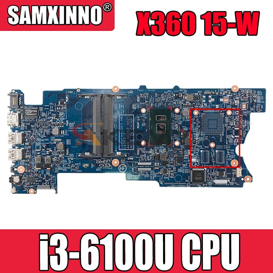 Для HP X360 15-W 15-BK серии Материнская плата портативного компьютера с SR2EU i3-6100U 448.06203.0021 860592-601 860592-001 аккумулятор большой емкости 100% тестирование Б...
Для HP X360 15-W 15-BK серии Материнская плата портативного компьютера с SR2EU i3-6100U 448.06203.0021 860592-601 860592-001 аккумулятор большой емкости 100% тестирование Б...