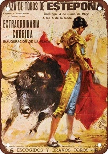 Vintage Look Replica Metal Sign,1972 Bullfighting in Spain A498 Coffee Beer Sign Fashion Stickers Coffee Decor Poster
Vintage Look Replica Metal Sign,1972 Bullfighting in Spain A498 Coffee Beer Sign Fashion Stickers Coffee Decor Poster