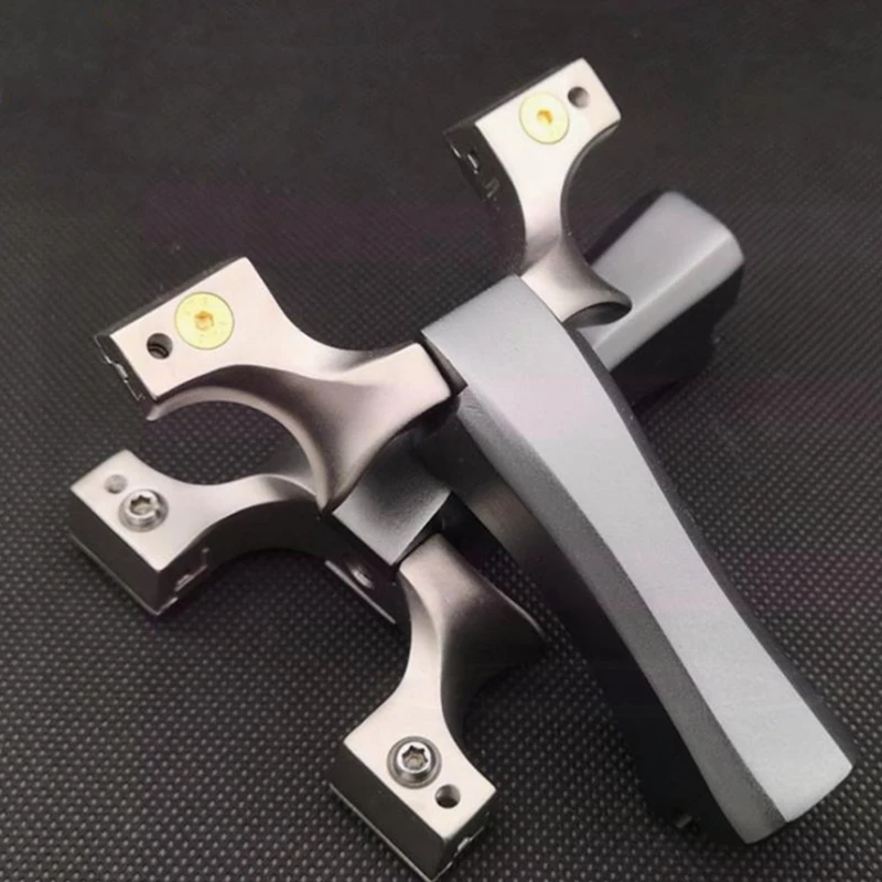Professional Hunting High Quality Stainless Steel Flat Leather Slingshot Titanium Alloy Sights Outdoor Shooting Game Slingshot
Professional Hunting High Quality Stainless Steel Flat Leather Slingshot Titanium Alloy Sights Outdoor Shooting Game Slingshot