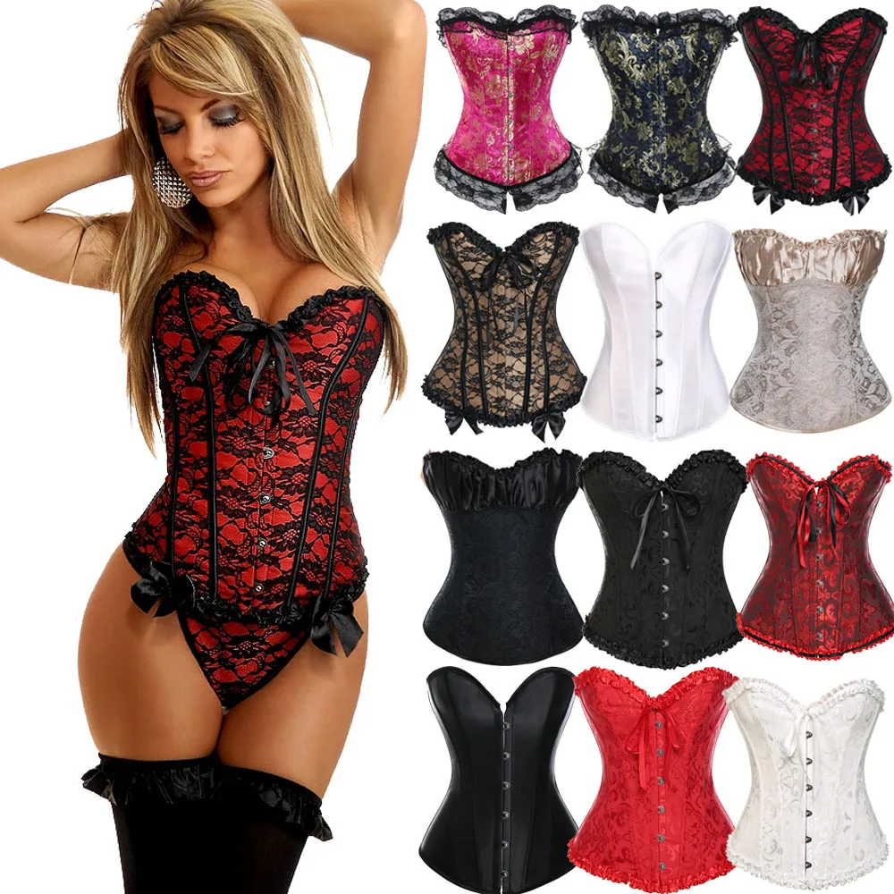 Miss Moly Women Sexy Corsets Lingerie Bustiers Steampunk Corset Top Waist Gothic Clothing Corselet Brocade Zip Steel Boned
Miss Moly Women Sexy Corsets Lingerie Bustiers Steampunk Corset Top Waist Gothic Clothing Corselet Brocade Zip Steel Boned