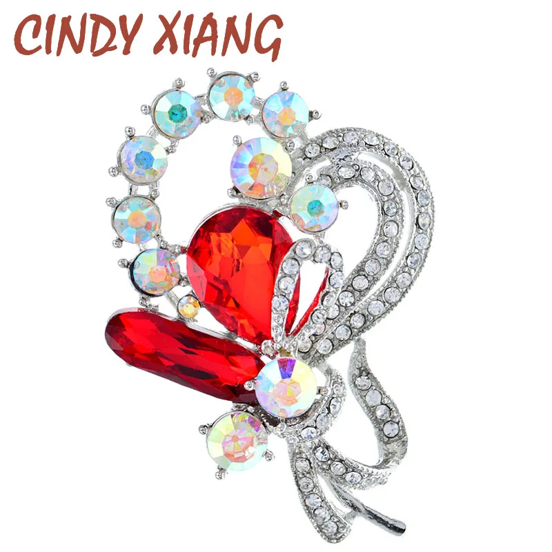CINDY XIANG New Silver Rhinestone Butterfly Brooches Zinc Alloy Crystal Exquisite Flower Insect Pin Party Gift For Women And Men
CINDY XIANG New Silver Rhinestone Butterfly Brooches Zinc Alloy Crystal Exquisite Flower Insect Pin Party Gift For Women And Men