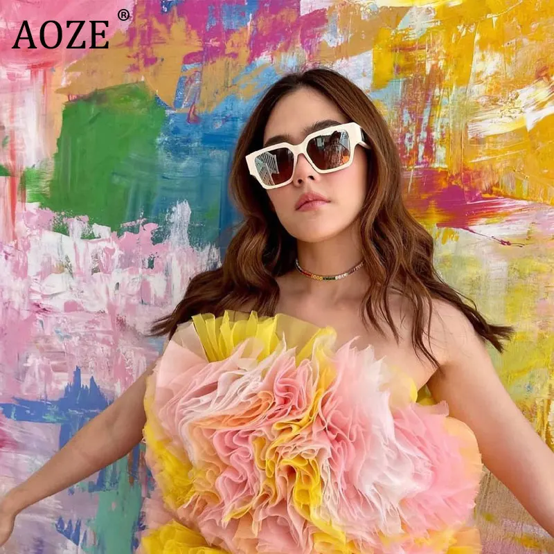 Новинка 2022, роскошные модные солнцезащитные очки AOZE, мужские Квадратные Солнцезащитные очки-авиаторы, женские трендовые современные бренд... 
Новинка 2022, роскошные модные солнцезащитные очки AOZE, мужские Квадратные Солнцезащитные очки-авиаторы, женские трендовые современные бренд...