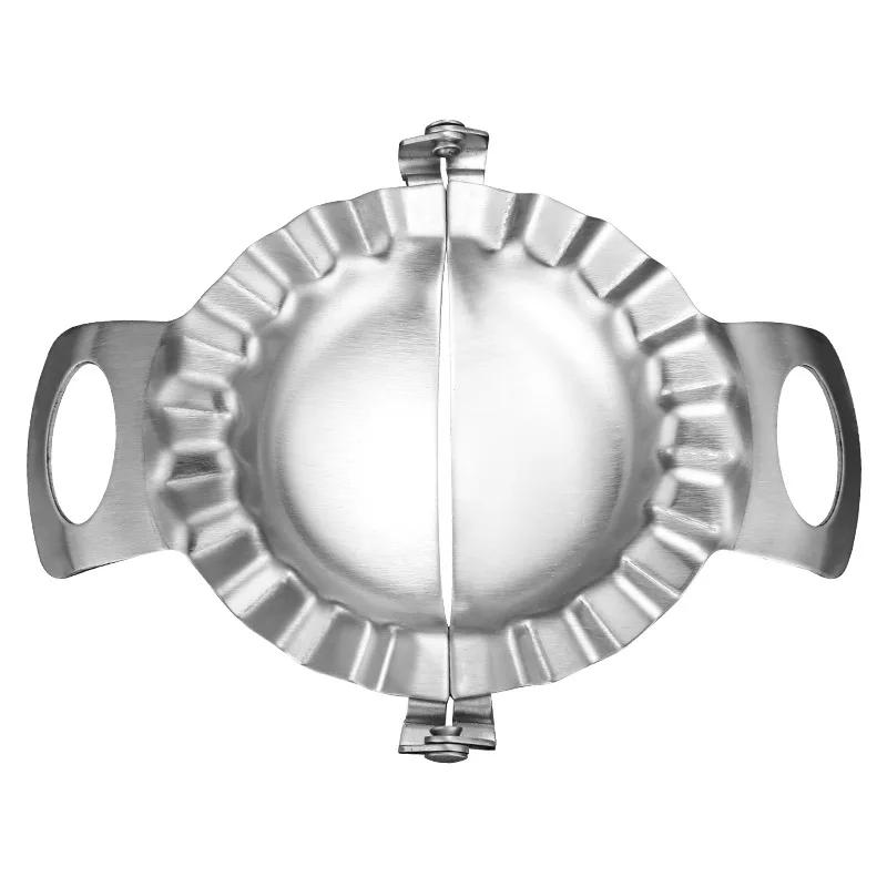 304 Stainless Steel Dumpling Artifact Embossed Dumpling Skin Pinch Dumpling Maker Dumpling Mold Set Household Tools
304 Stainless Steel Dumpling Artifact Embossed Dumpling Skin Pinch Dumpling Maker Dumpling Mold Set Household Tools