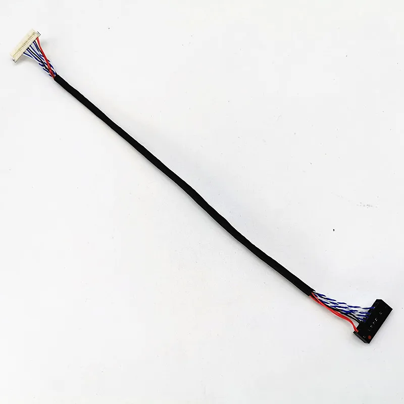 Фото Универсальный ноутбук экран DF19 20-контактный 1ch 6-бит LVDS кабель 25 см для 6 5-15 дюймов