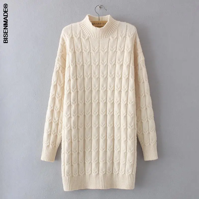 2021 Autumn Winter Sweater Women Clothes Plus Size&Curve Jumper Casual Simple Half High Collar Twist Female Knitted Pullovers
2021 Autumn Winter Sweater Women Clothes Plus Size&Curve Jumper Casual Simple Half High Collar Twist Female Knitted Pullovers