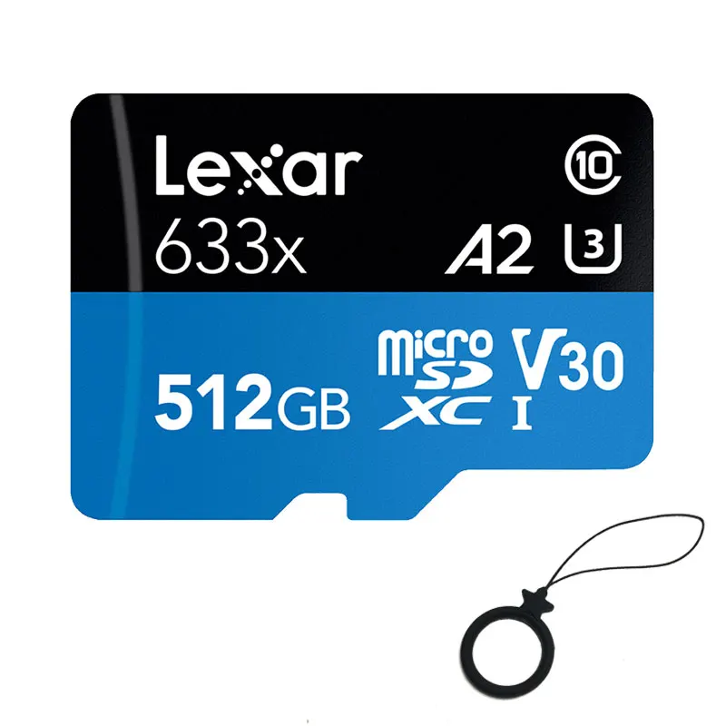 Оригинальная карта Micro SD Lexar 633x512 ГБ, карта памяти 256 ГБ 64 ГБ, высокая скорость до макс. 95 м/с 128 ГБ C10 для Gopro Nintendo switch
Оригинальная карта Micro SD Lexar 633x512 ГБ, карта памяти 256 ГБ 64 ГБ, высокая скорость до макс. 95 м/с 128 ГБ C10 для Gopro Nintendo switch