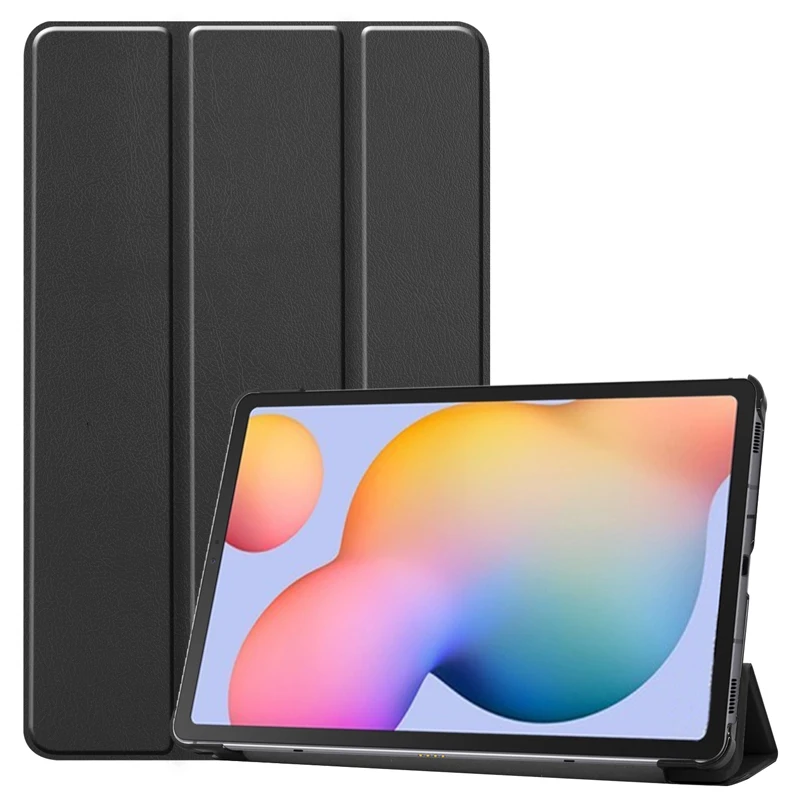 Деловой чехол для Samsung Galaxy Tab S6 Lite тонкий Чехол держатель S6lite|Чехлы планшетов и