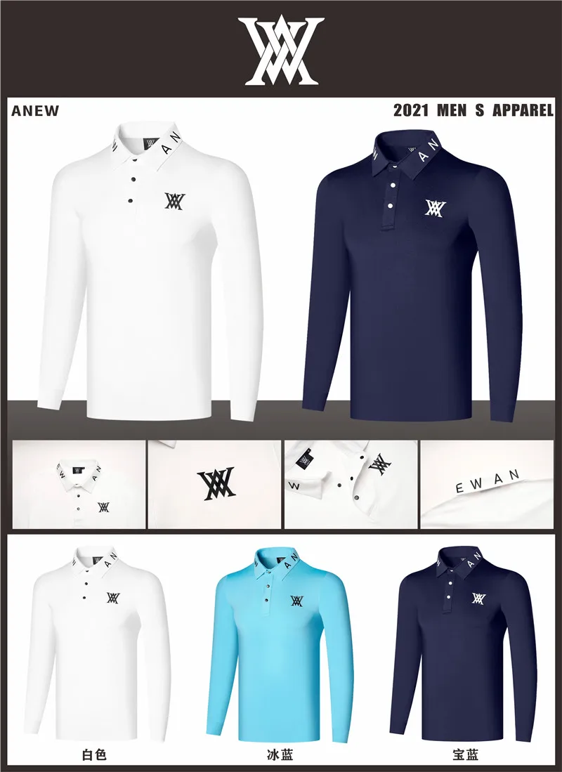 ANEW2021 New Golf Men's T-shirt Outdoor Sports Fashion T-shirt Warm Breathable Golf Outdoor Long Sleeve
ANEW2021 New Golf Men's T-shirt Outdoor Sports Fashion T-shirt Warm Breathable Golf Outdoor Long Sleeve