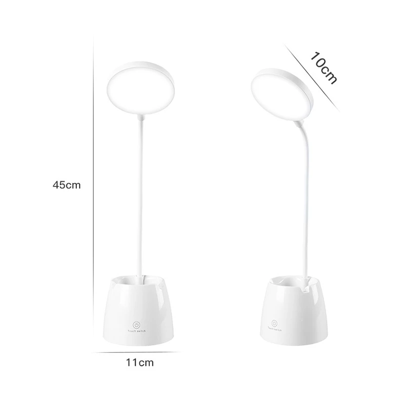 Kids Desk Lamp Pen Holder Touch Dimming for Bed Table Light Eye Protection Read Lights Child Bedside Book Lighting for Home
Kids Desk Lamp Pen Holder Touch Dimming for Bed Table Light Eye Protection Read Lights Child Bedside Book Lighting for Home
