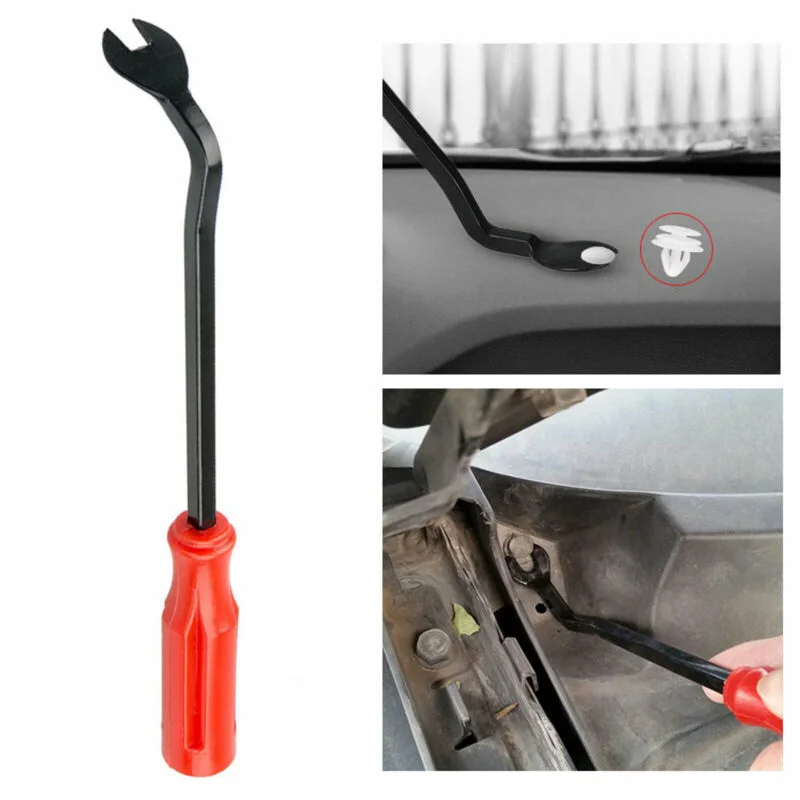 Auto Car Door Black+Red Panel Remover Body Retainer Plastic & Iron Pry Tool Rust Free Trim Durable
Auto Car Door Black+Red Panel Remover Body Retainer Plastic & Iron Pry Tool Rust Free Trim Durable