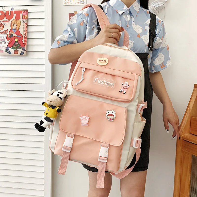 Нейлоновый водонепроницаемый рюкзак SEETIC для женщин, вместительный школьный ранец для студентов, женская сумка для книг с несколькими карма...
Нейлоновый водонепроницаемый рюкзак SEETIC для женщин, вместительный школьный ранец для студентов, женская сумка для книг с несколькими карма...