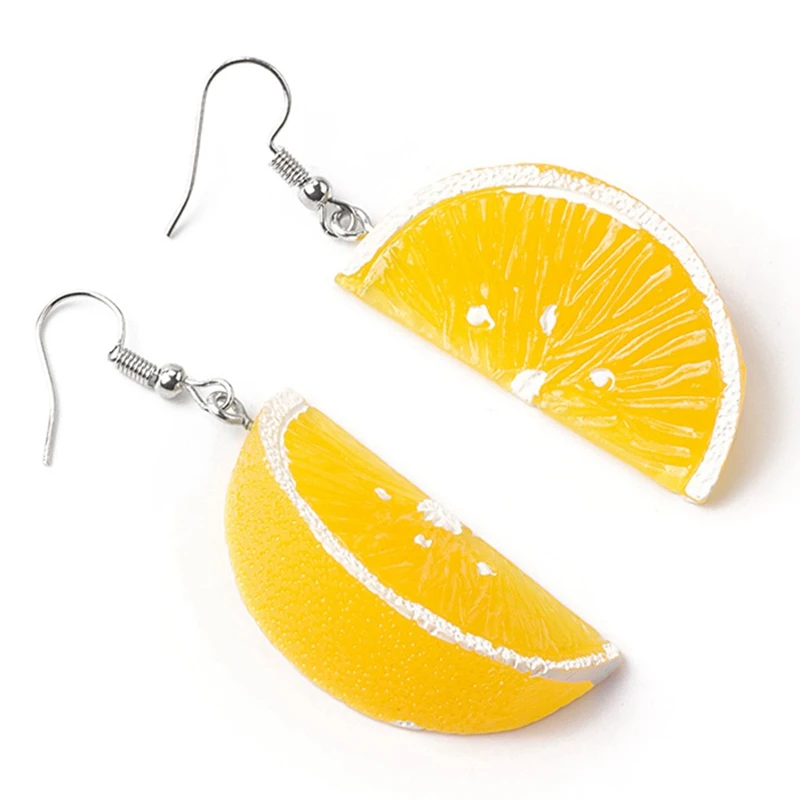 Resin Stereo Lemon Orange Earrings Long Pendant Fashion Summer Fruit Jewelry For Girls And Teenagers Gifts Wholesale
Resin Stereo Lemon Orange Earrings Long Pendant Fashion Summer Fruit Jewelry For Girls And Teenagers Gifts Wholesale