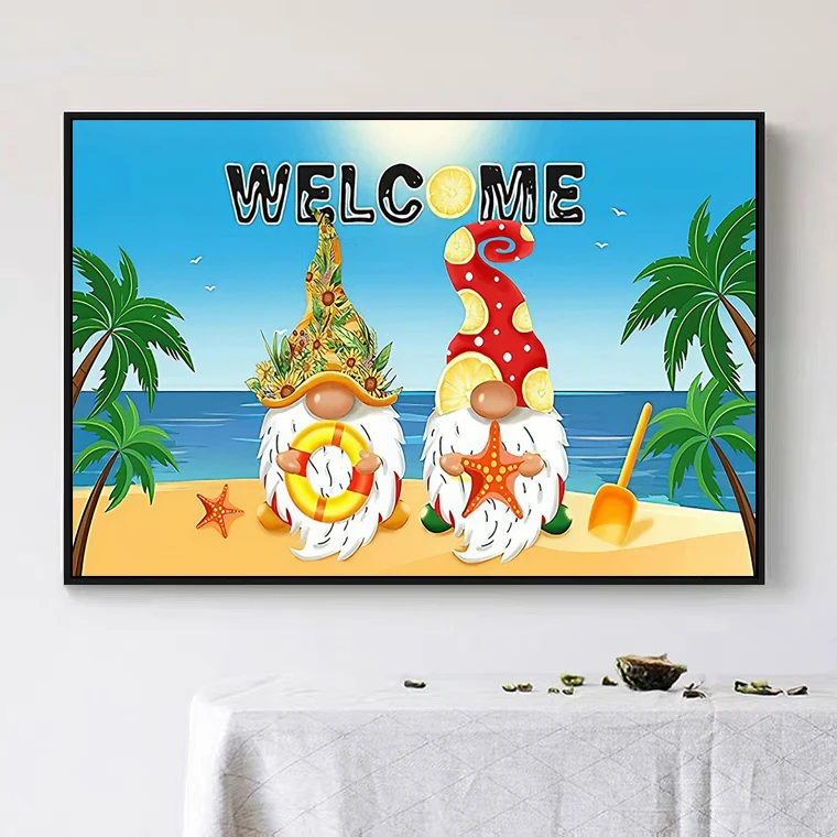 Dwarf Diamond Painting Art Kit Diamond Complete Round/Square Summer Beach Cross Stitch Art, Embroidery, Home Decoration, Gifts
Dwarf Diamond Painting Art Kit Diamond Complete Round/Square Summer Beach Cross Stitch Art, Embroidery, Home Decoration, Gifts