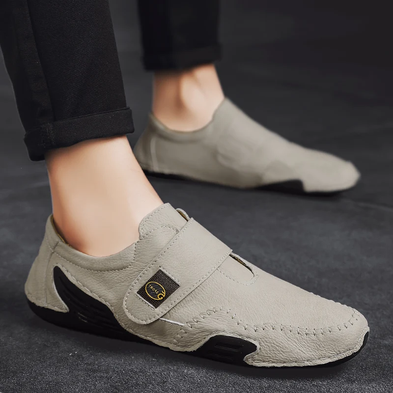 New Loafer Shoes Men Leather Slip-on Moccasins Handmade Man Casual Shoes OctopusLuxury Leisure Sneaker 
New Loafer Shoes Men Leather Slip-on Moccasins Handmade Man Casual Shoes OctopusLuxury Leisure Sneaker