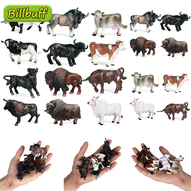 New 4Pcs/set Mini Simulation Wild Animals Model Figures Toy Animals Cattle Lion Cow Poultry PVC Action Figures Gift for Children
New 4Pcs/set Mini Simulation Wild Animals Model Figures Toy Animals Cattle Lion Cow Poultry PVC Action Figures Gift for Children