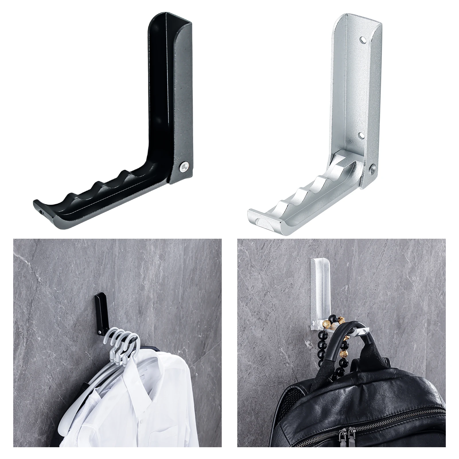 3-Pack Bathroom Coat Hanger Towel/Robe Clothes Holder for Bath Kitchen Contemporary Hotel 
3-Pack Bathroom Coat Hanger Towel/Robe Clothes Holder for Bath Kitchen Contemporary Hotel